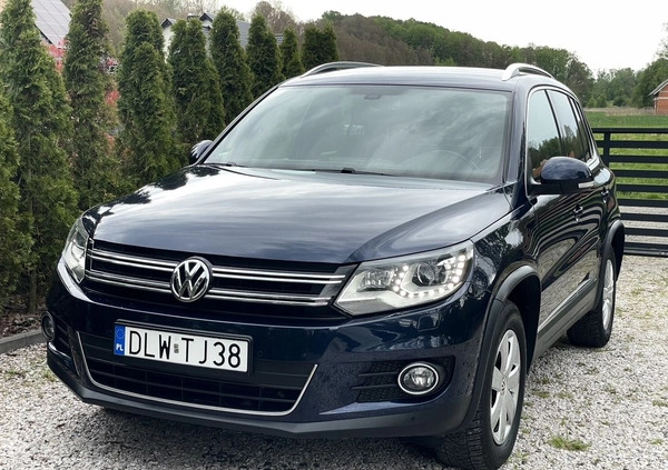 Volkswagen Tiguan cena 49900 przebieg: 229075, rok produkcji 2015 z Recz małe 781